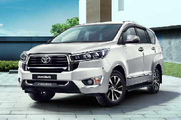 Innova Crysta Rent in Dehradun